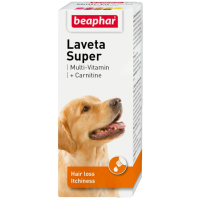 Beaphar LAVETA SUPER PIES 50 ML preparat dla psów zalecany przy nadmiernym wypadaniu sierści