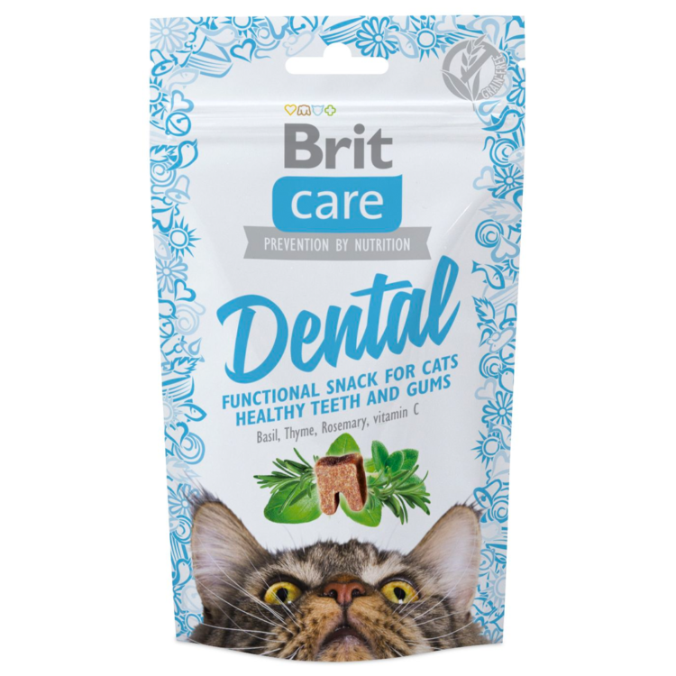 Brit Care CAT SNACK DENTAL 50 G - thumbnail