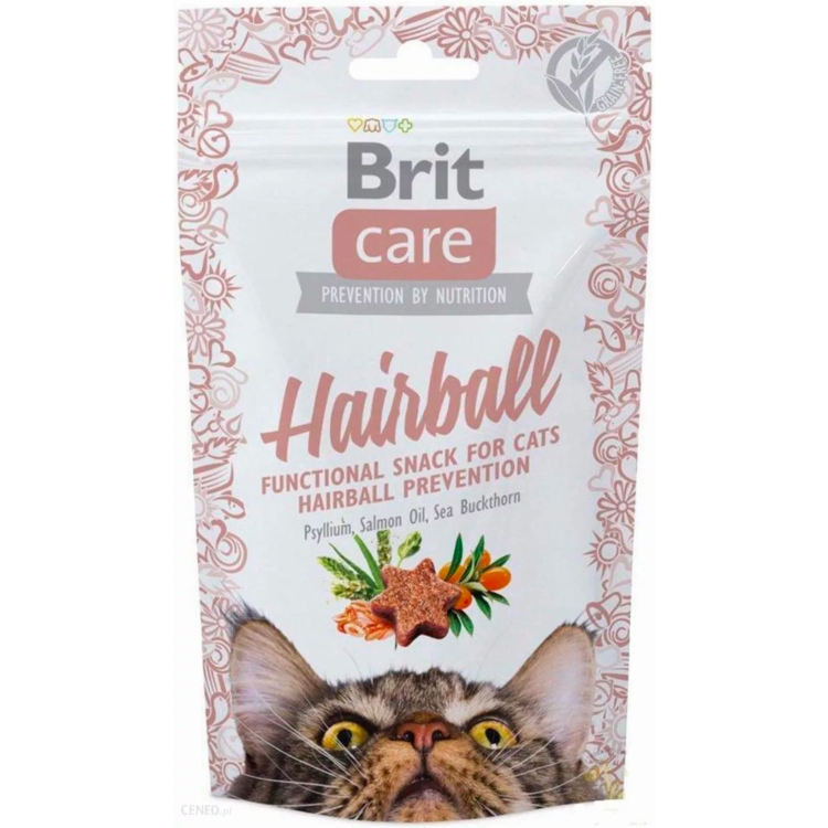 Brit Care CAT SNACK HAIRBALL 50 G - thumbnail