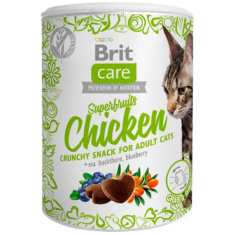 Brit Care CAT SNACK SUPERFRUITS CHICKEN 100 G - thumbnail nav