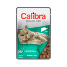 Calibra CAT PREMIUM STERILISED LIVER 100 G mokra karma dla sterylizowanych i kastrowanych kotów - thumbnail nav