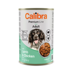 Calibra DOG PREMIUM LAMB, CHICKEN 1240 G NEW mokra karma dla dorosłych psów jagnięcina z kurczakiem - thumbnail nav