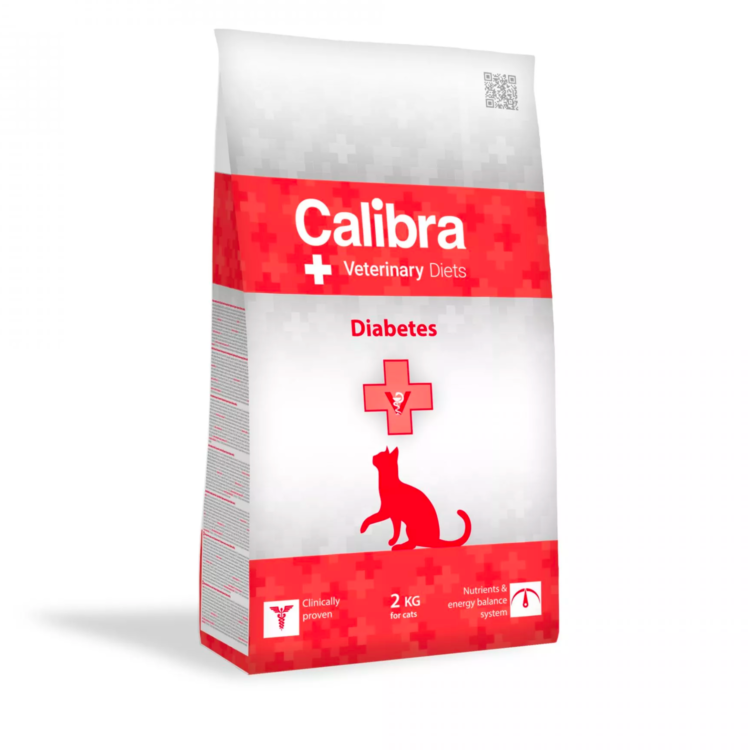 Calibra VD CAT DIABETES 2 KG karma weterynaryjna dla kotów z cukrzycą lub nadwagą - thumbnail