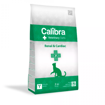 Calibra VD CAT RENAL/CARDIAC 2 KG karma weterynaryjna dla kotów z chorobami nerek lub serca
