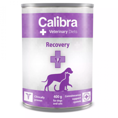 Calibra VD DOG/CAT RECOVERY 400G karma mokra dla psów i kotów w okresie choroby i po zabiegach