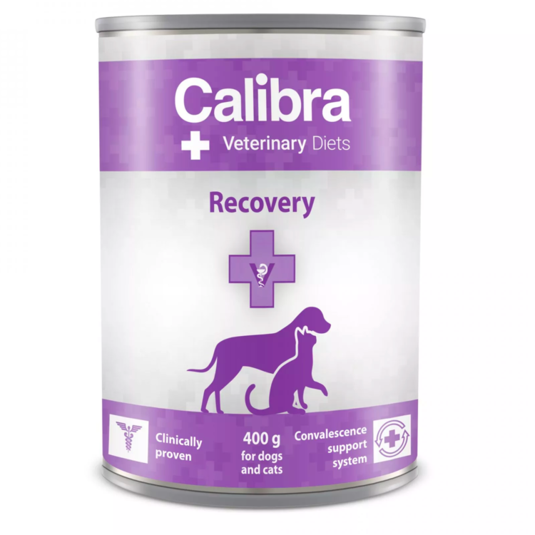 Calibra VD DOG/CAT RECOVERY 400G karma mokra dla psów i kotów w okresie choroby i po zabiegach - thumbnail