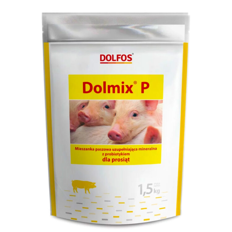 DOLFOS DOLMIX P 1.5 KG mieszanka mineralna dla prosiąt do 12 tygodnia życia - thumbnail