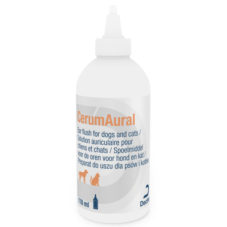 Dechra CERUM AURAL 118 ML Preparat do czyszczenia uszu - thumbnail