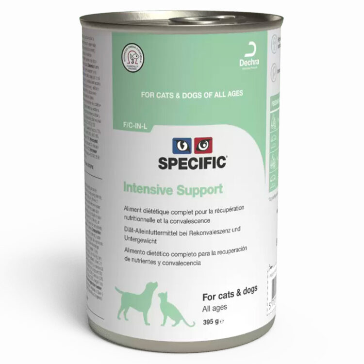 Dechra SPECIFIC F/C-IN-L INTENSIVE SUPPORT PUSZKA 395 G Płynna karma dla psów i kotów w okresie rekonwalescencji - thumbnail