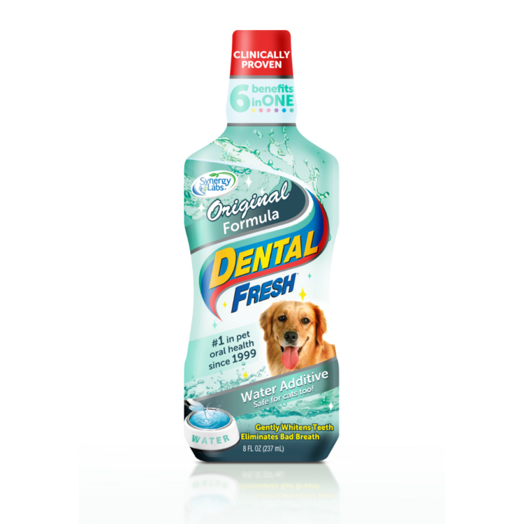 SynergyLabs DENTAL FRESH płyn do higieny jamy ustnej i zębów dla psów i kotów - thumbnail