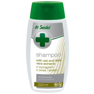 DermaPharm SZAMPON DR SEIDLA Z WYCIĄGIEM Z OWSA I ALOESU 220 ML do skóry podrażnionej, atopowej, swędzącej