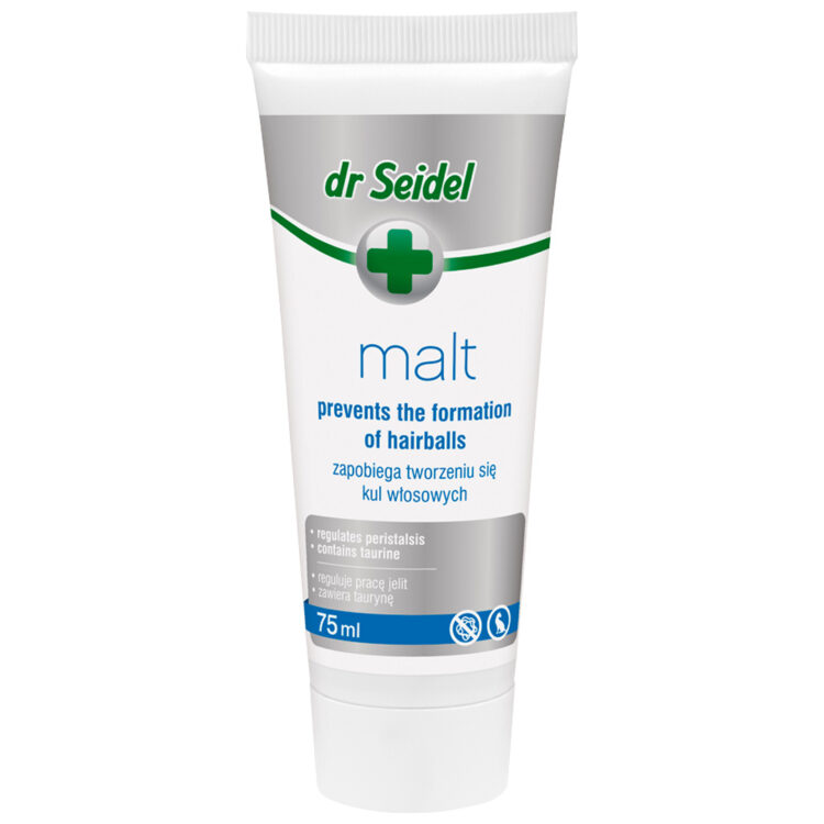 DermaPharm dr Seidel MALT PASTA 75 ML Zapobiega tworzeniu się kul włosowych - thumbnail