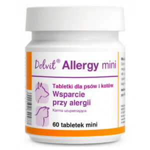 Dolfos ALLERGY MINI 60 TABLETEK - DOLVIT wsparcie przy alergii dla psów i kotów