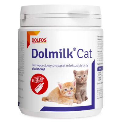 Dolfos DOLMILK CAT 200 G mleko dla kociąt (z butelką i smoczkami)