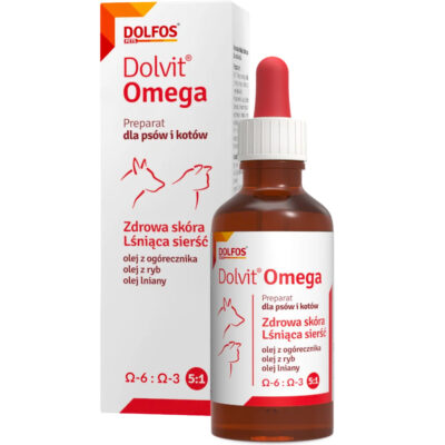 Dolfos DOLVIT CANIS/CAT OMEGA 50 ML kwasy omega dla psów i kotów