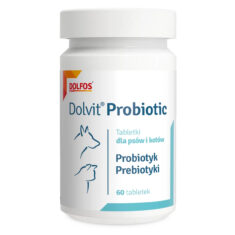 Dolfos DOLVIT PROBIOTIC 60 TABLETEK probiotyk i prebiotyk dla psów i kotów - thumbnail nav
