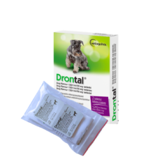 Vetoquinol DRONTAL DOG FLAVOUR tabletki na odrobaczenie dla psa - thumbnail nav