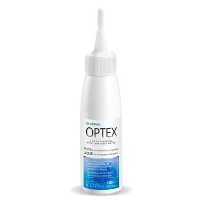 Eurowet OPTEX 100 ML Płyn do przemywania oczu i powiek dla psów i kotów