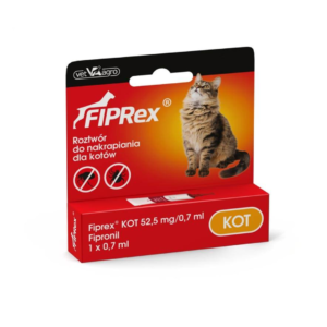Vet-Agro FIPREX KOT 0,7 ML 1 SZT krople przeciw pchłom i kleszczom