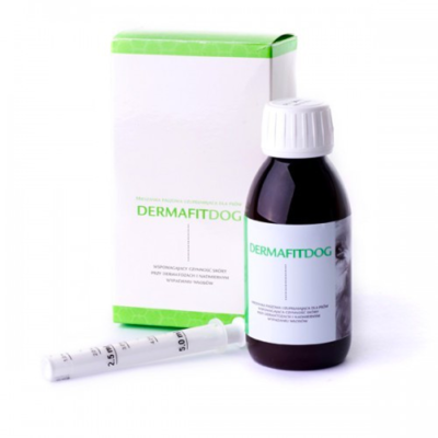 Geulincx DERMAFIT 125 ML kwasy omega na zdrową skórę i piękną sierść
