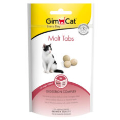 GimCat MALT TABS 40G Przysmak odkłaczający dla kotów - thumbnail nav