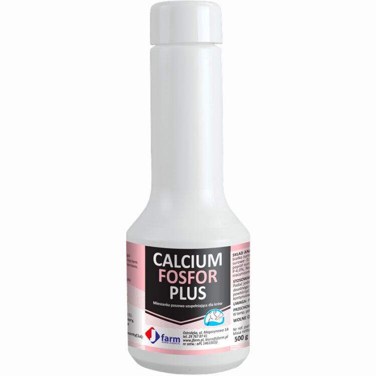 Jfarm CALCIUM FOSFOR PLUS 500 G uzupełnia niedobory wapnia i fosforu - thumbnail