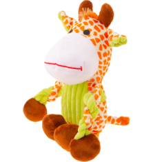 Recofun FLUFFY GIRAFFE żyrafa - zabawka z piszczałką dla psa - thumbnail nav