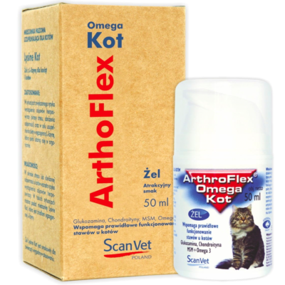 ScanVet ARTHROFLEX OMEGA KOT 50 ML syrop na stawy dla kota