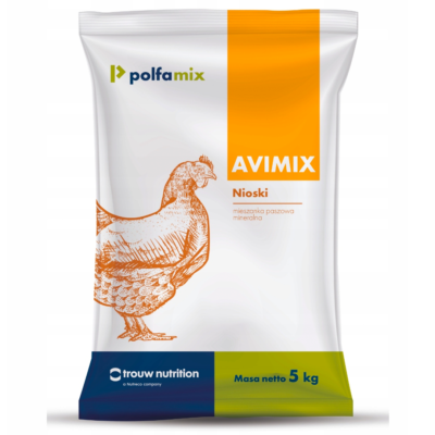 Trouw POLFAMIX AVIMIX 5 KG poprawia wytrzymałość skorup jaj