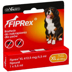 Vet-Agro FIPREX PIES krople na pchły i kleszcze dla psów - thumbnail nav
