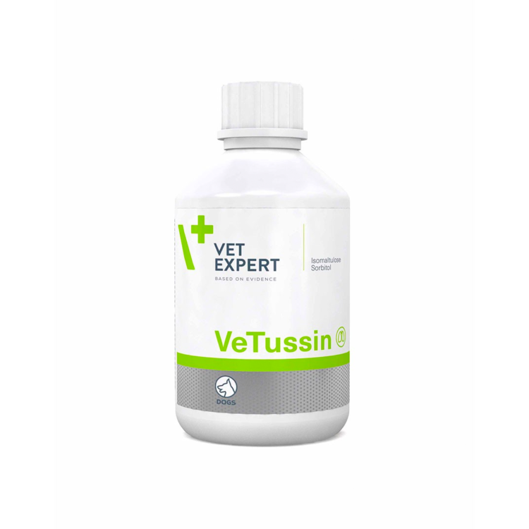 Vet Expert VETUSSIN 100 ML syrop wspomagający funkcje układu oddechowego - thumbnail