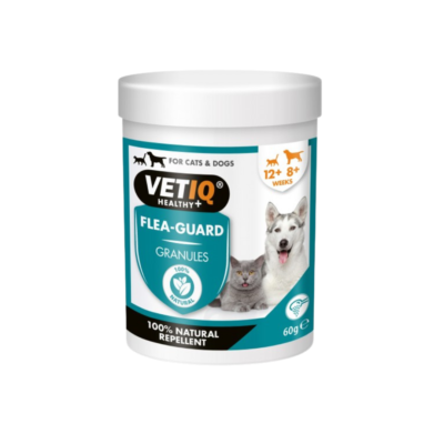 VetIQ Flea Guard 60 G przeciw pchłom, kleszczom i komarom