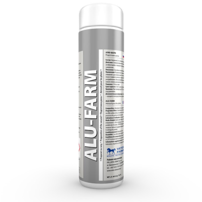 Vetos Farma ALU-FARM 150 ML spray z antybakteryjnym aluminium na rany dla wszystkich gatunków zwierząt
