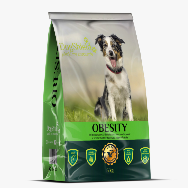 BIOfaktor DogShield OBESITY 5 KG karma dla psów z nadwagą lub otyłością - thumbnail
