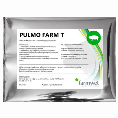 Farmwet PULMOFARM T 1 KG przeciwko chorobom dróg oddechowych u trzody
