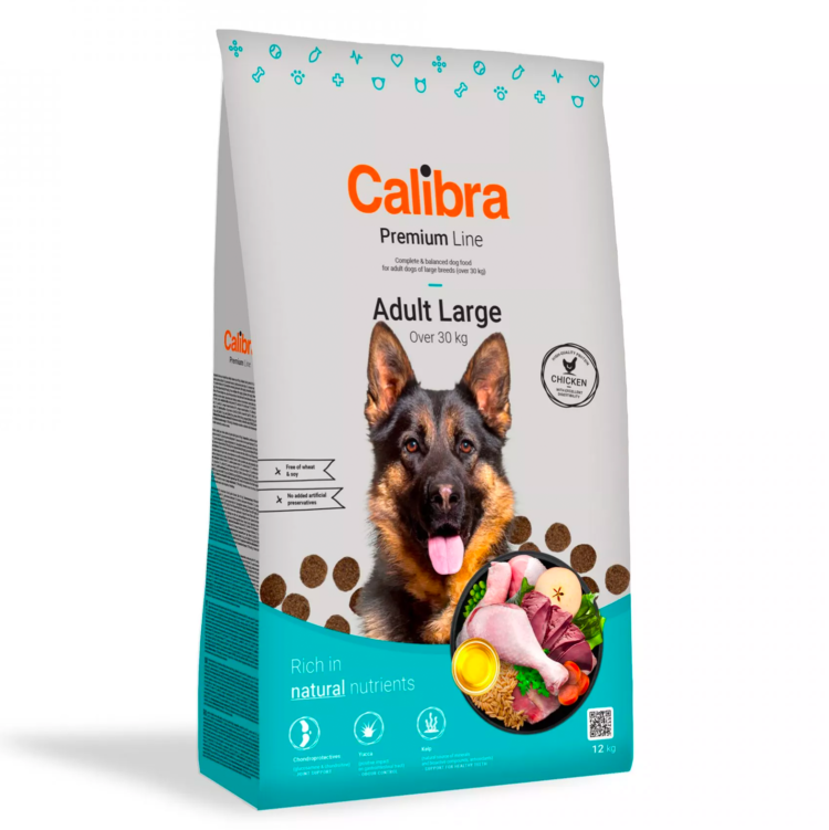 Calibra DOG PREMIUM ADULT LARGE karma z kurczakiem dla psów dorosłych dużych ras - thumbnail
