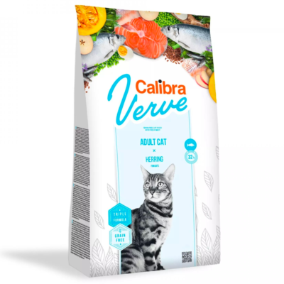 Calibra CAT VERVE GF ADULT HERRING karma bezzbożowa ze śledziem dla kotów