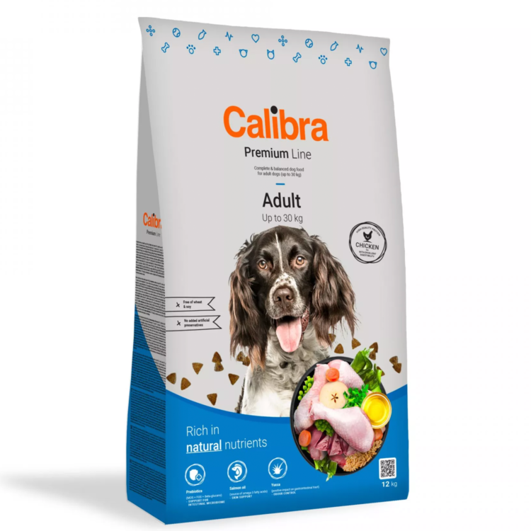 Calibra DOG PREMIUM ADULT NEW karma z kurczakiem dla dorosłych psów małych i średnich ras - thumbnail