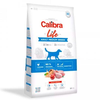 Calibra DOG LIFE ADULT MEDIUM BREED CHICKEN karma hipoalergiczna dla psów średniej wielkości