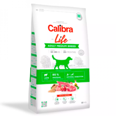 Calibra DOG LIFE ADULT MEDIUM BREED LAMB karma hipo­alergiczna z jagnięciną dla psów ras średnich - thumbnail nav