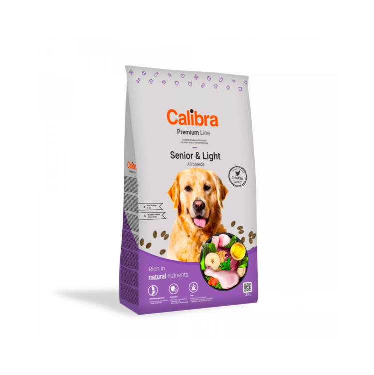 Calibra DOG PREMIUM SENIOR & LIGHT karma dla starszych psów i psów z nadwagą - thumbnail