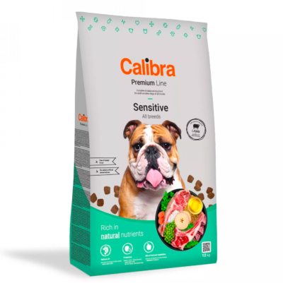 Calibra DOG PREMIUM SENSITIVE lekkostrawna karma z jagnięciną dla psów