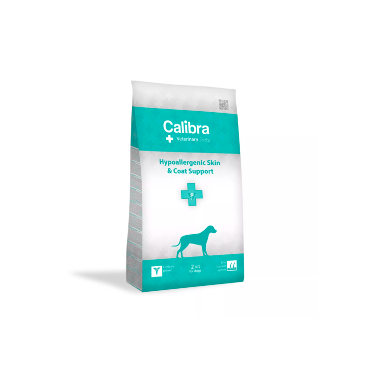 Calibra VD DOG HYPOALLERGENIC sucha karma weterynaryjna przeznaczona dla psów z problemami skórnymi i alergią pokarmową - thumbnail