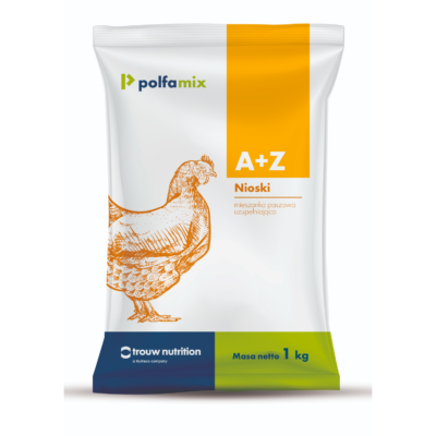 Trouw POLFAMIX A+Z Nioski poprawia poziom nieśności kur, kaczek, gęsi, perliczek, indyków