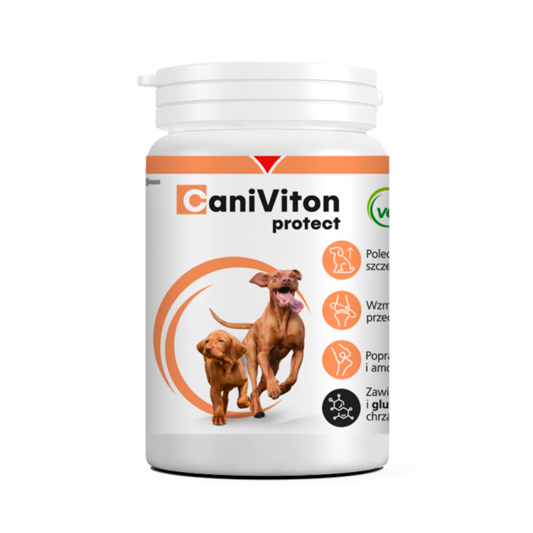Vetoquinol CANIVITON PROTECT na stawy dla ras dużych i olbrzymich, szczeniąt, psów rosnących, aktywnych i pracujących - thumbnail