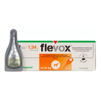 Vetoquinol FLEVOX PIES krople przeciw pchłom i kleszczom