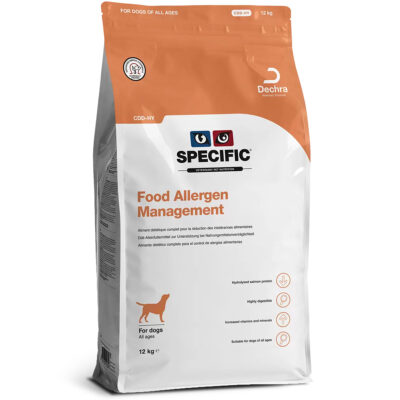 Dechra SPECIFIC CDD-HY FOOD ALLERGEN MANAGEMENT sucha karma dla psów cierpiących na alergie pokarmowe