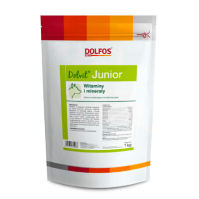 Dolfos DOLVIT CANIS JUNIOR proszek – witaminy i minerały dla szczeniąt i młodych psów