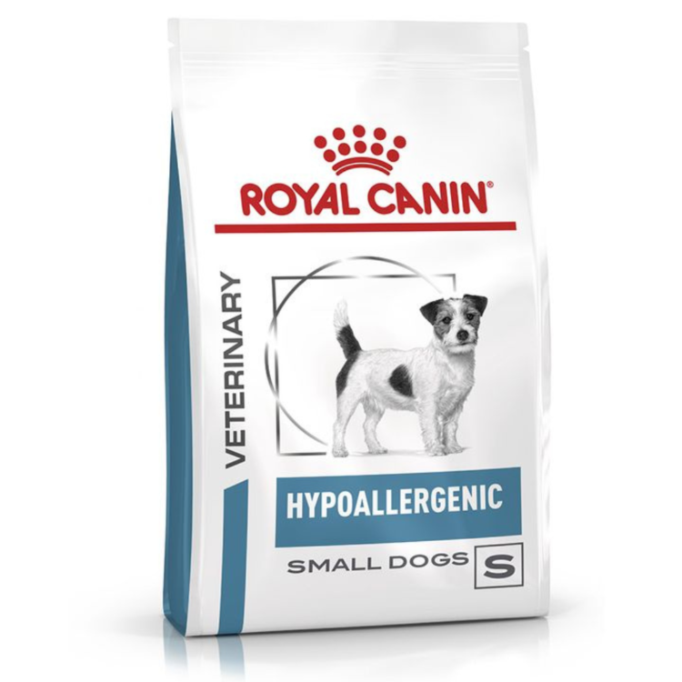 Royal Canin DOG HYPOALLERGENIC SMALL sucha karma dla psów małych ras, cierpiących na choroby układu pokarmowego - thumbnail