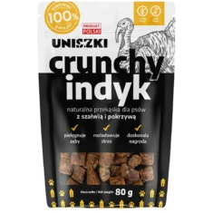 Uniszki CRUNCHY INDYK 80 G naturalny przysmak dla psa - thumbnail nav